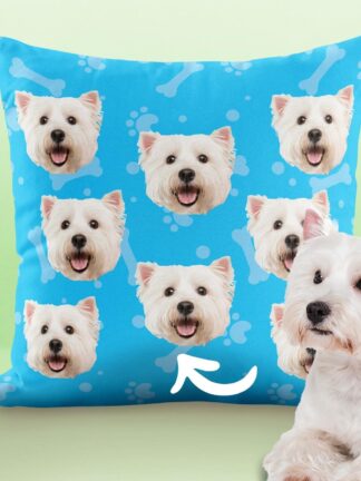 Εξατομικευμένο μαξιλάρι με το σκύλο σας