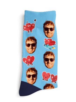 Εξατομικευμένες κάλτσες - Καρδούλες